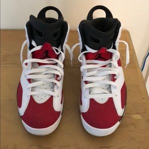 Jordan 6 Carmine w/ original box.  Size 11